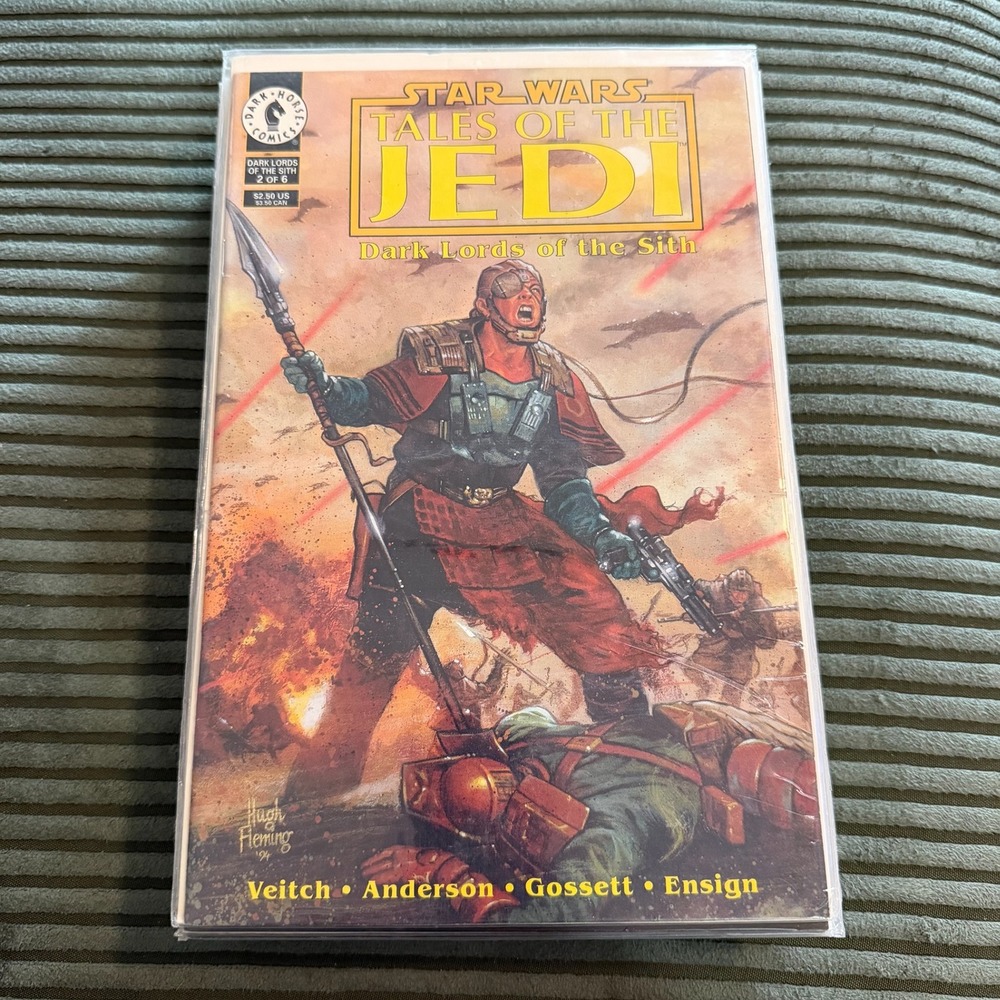 Dark Horse Star Wars Tales of the Jedi Dark Lords of the Sith 2 1994 Comic Book